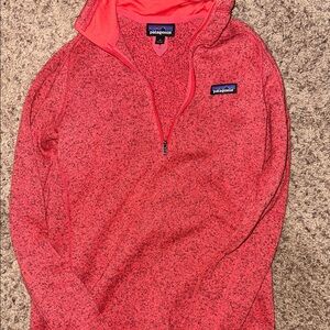 Patagonia Red Half-Zip Sweatshirt